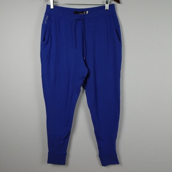 RLX Ralph Lauren Jogger Sweatpants Women's Size M Blue Golf Activewear Lounge - Picture 1 of 10
